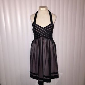 Decode 1.8 Women's Black Halter Mini Dress Size 10